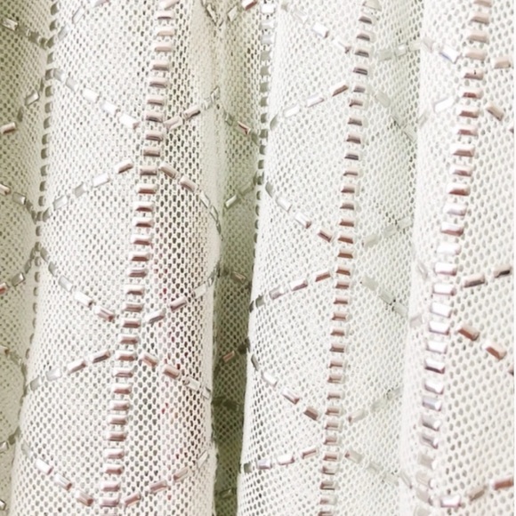 2/$20 Free People Atlantis Embellished Mesh Top - Picture 2 of 5